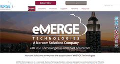 Desktop Screenshot of emergetechnologies.us